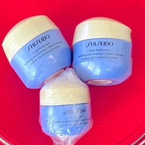 New Shiseido Vital Perfection
Uplifting and Firming Cream
Enriched 55 ml,1.86 oz